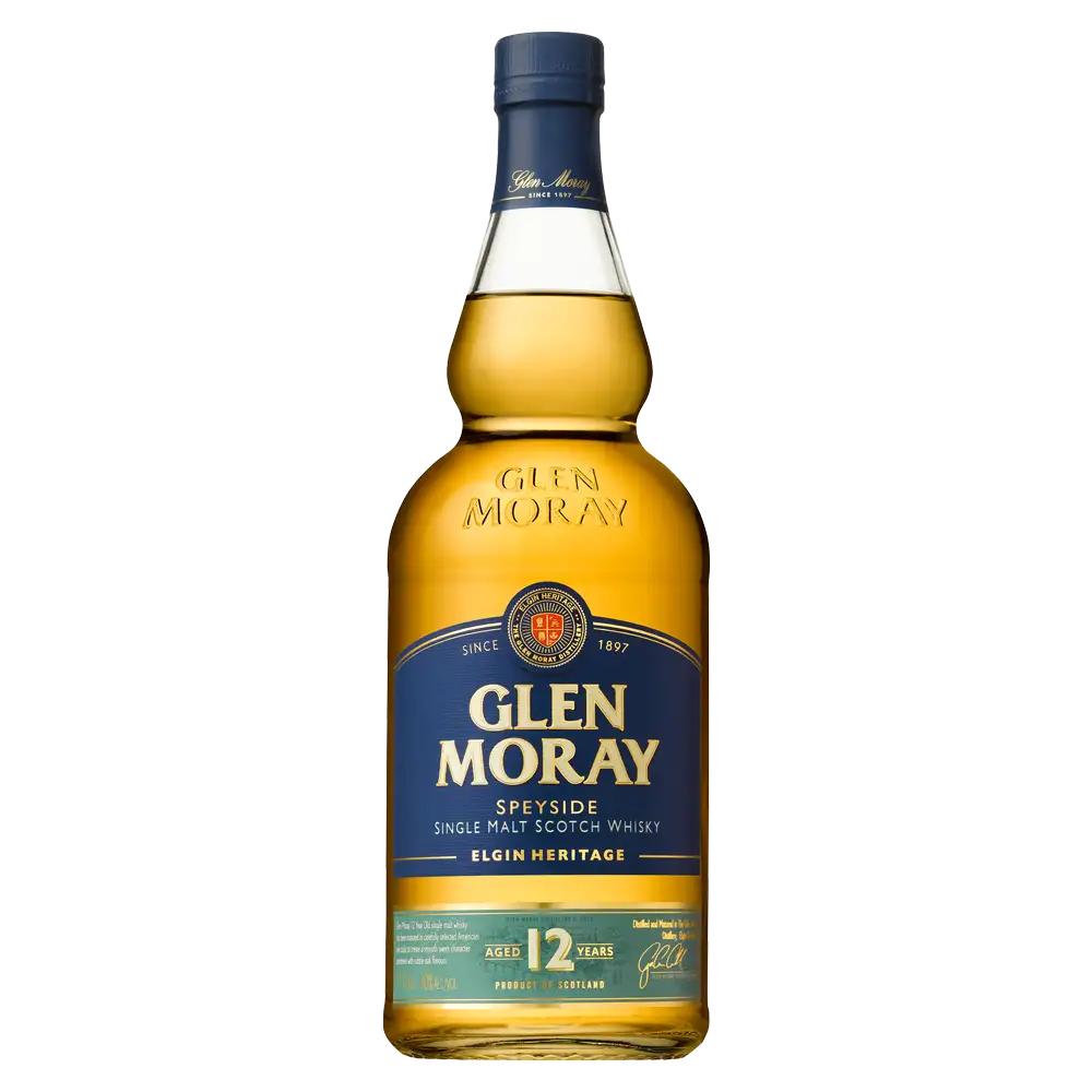 Glen Moray 12 Year Old Single Malt Scotch Whisky 750ml