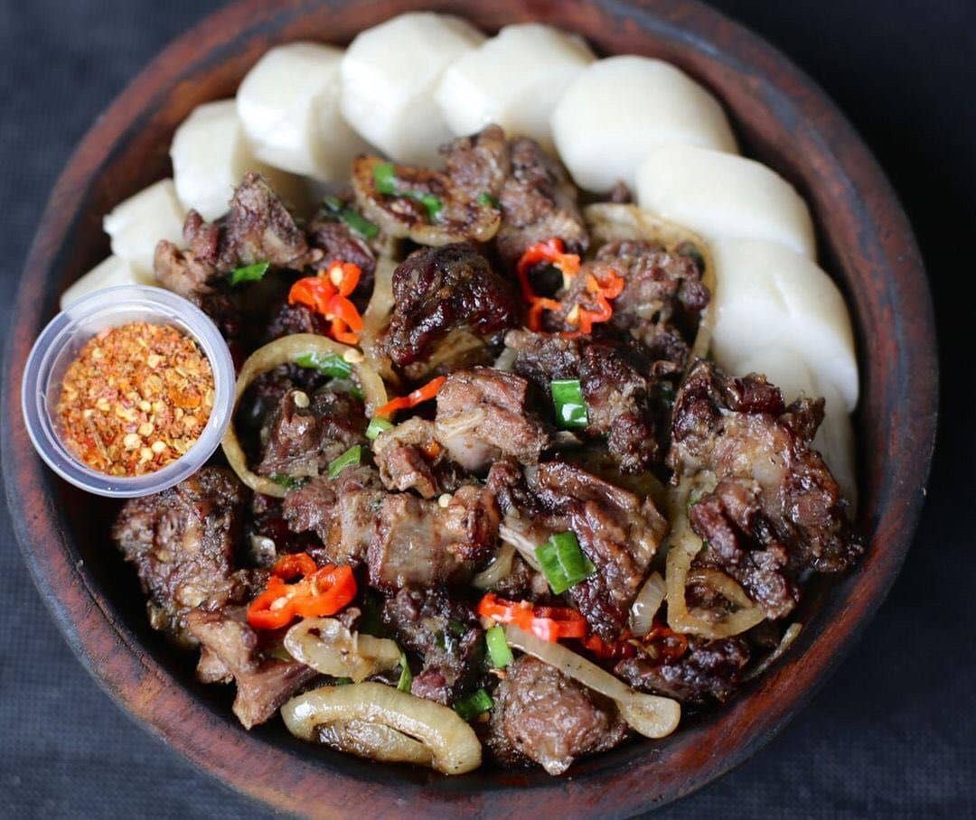 N'taba au feu de bois