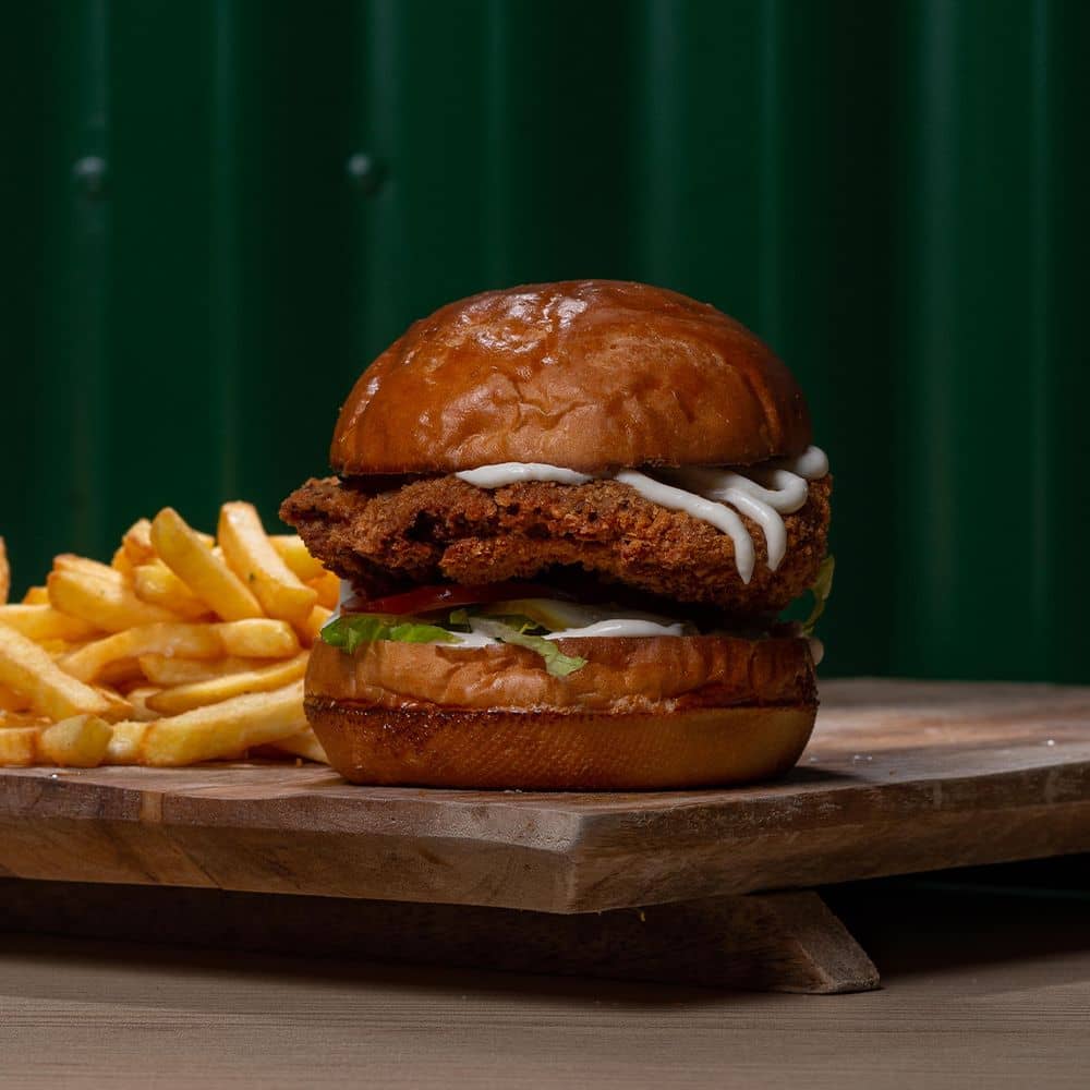 Chicken Burger +frites +boisson