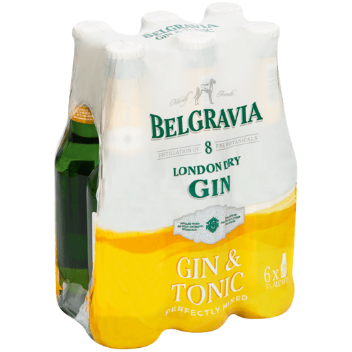 Belgravia Gin & Tonic Nrb 6 X 275ml