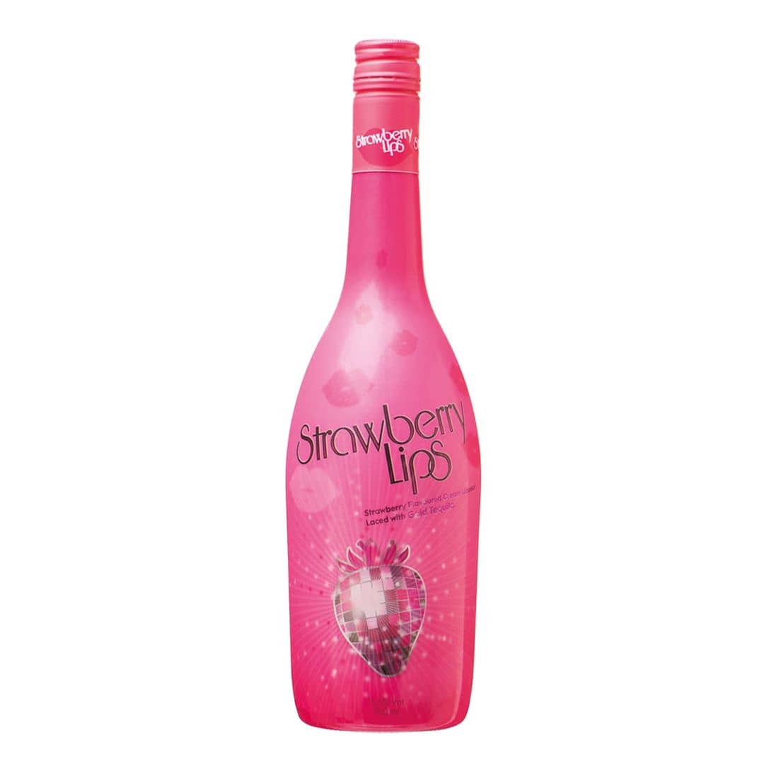 Strawberry Lips Cream Liqueur 750ml