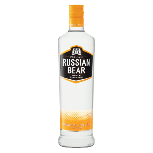 Russian Bear Passion Fruit Vodka 750ml