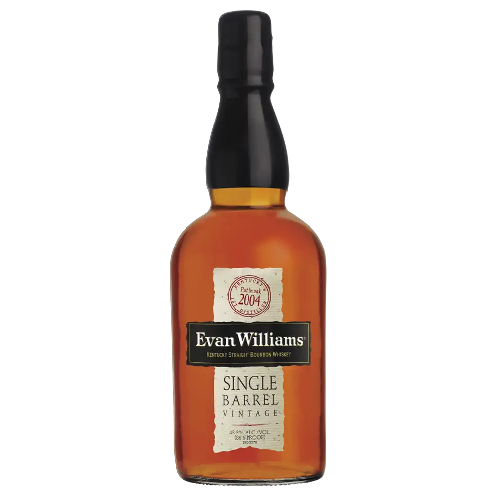 Evan Williams Single Barrel Vintage Bourbon Whiskey 750ml