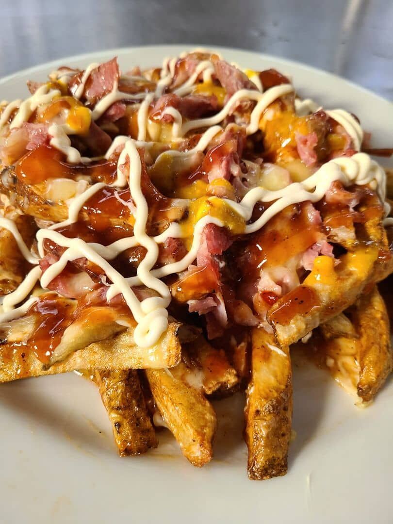 Ham Loaded Fries