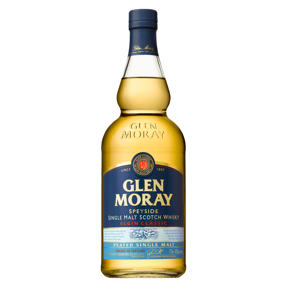 Glen Moray Peated Single Malt Scotch Whisky 750ml
