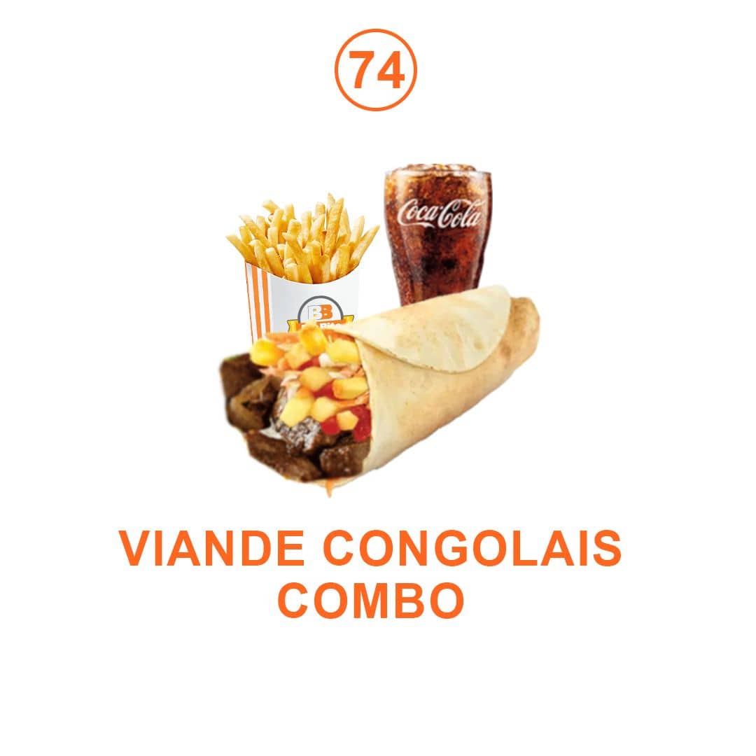 Viande congolais Combo