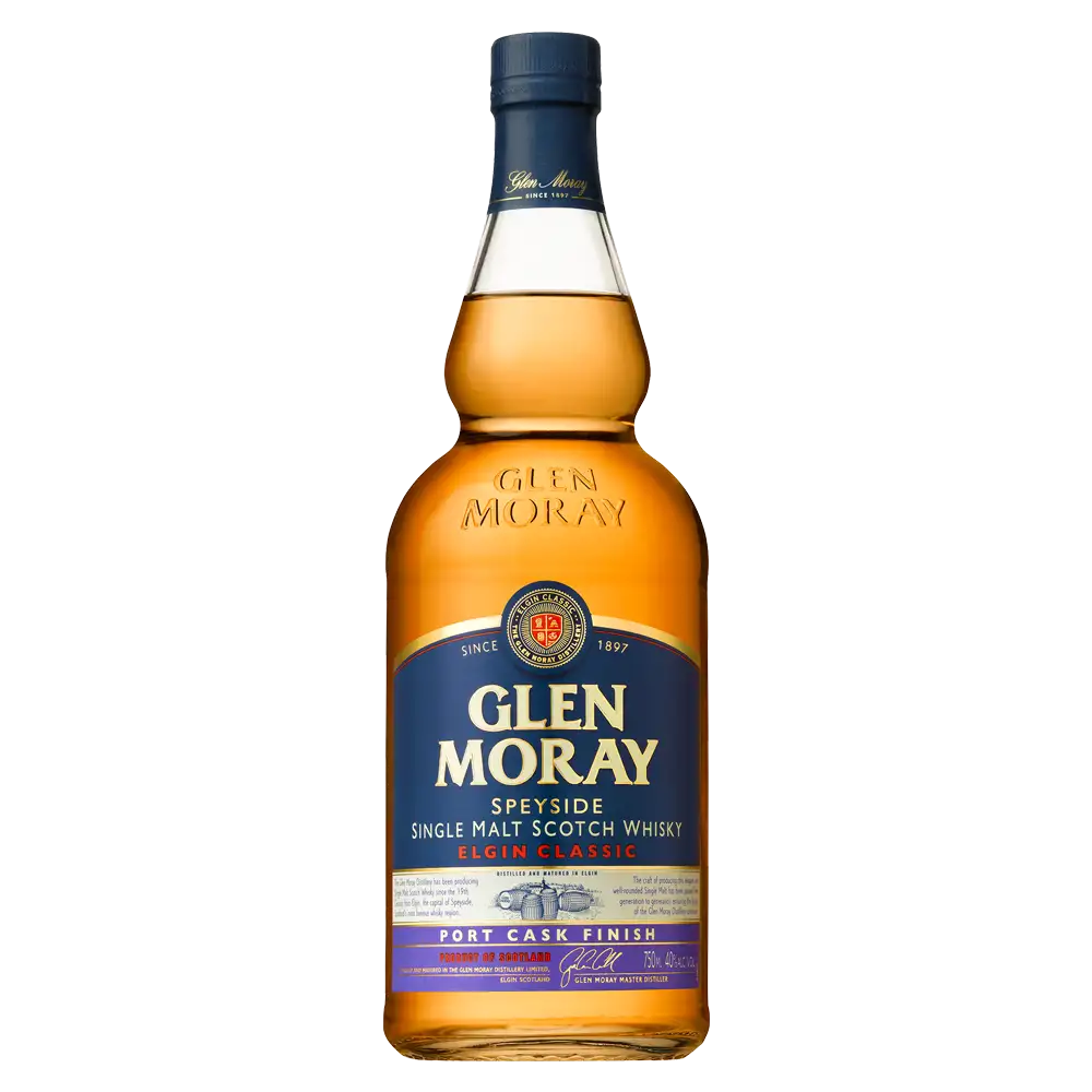 Glen Moray Port Cask Single Malt Scotch Whisky 750ml