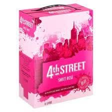 4th Street Natural Sweet RosΓ© Wine 3l