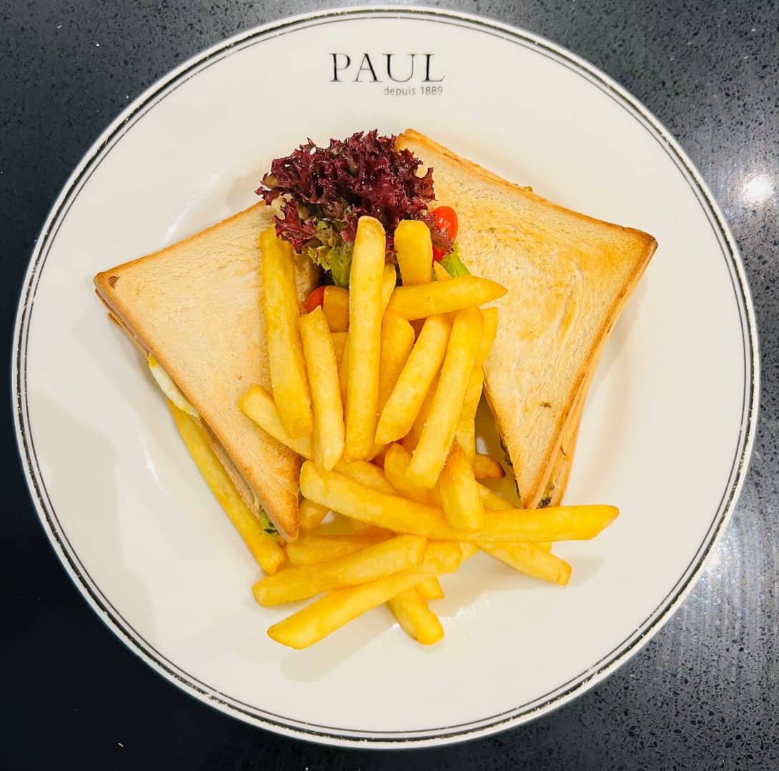 Club sandwich jambon Porc