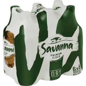 Savanna Dry Cider Nrb 6 X 500ml