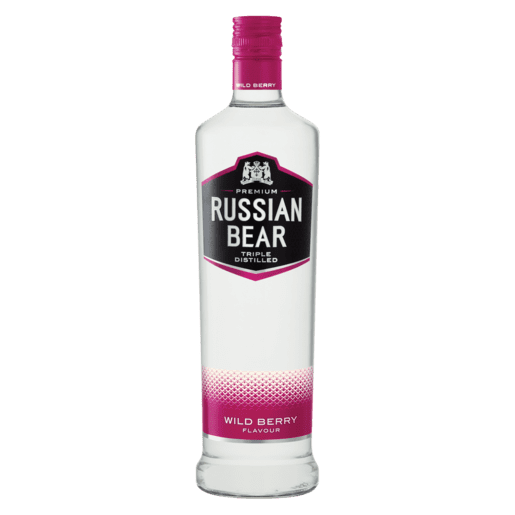 Russian Bear Wild Berry Vodka 750ml