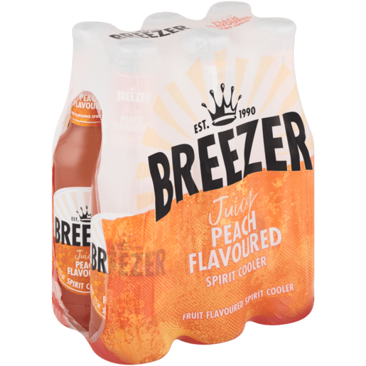 Breezer Peach Spirit Cooler Nrb 6 X 275ml