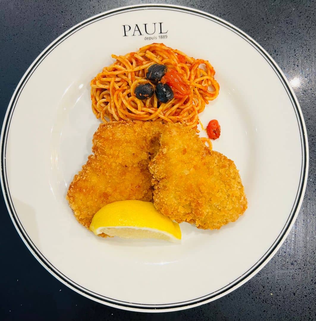 Escalopes de poulet pané