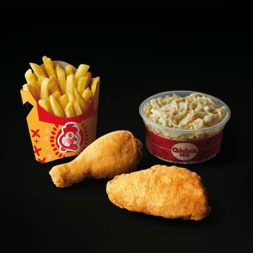 3 pièces, Frites et Salade de Choux