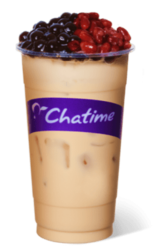 Red Bean Pearl Milk Tea image